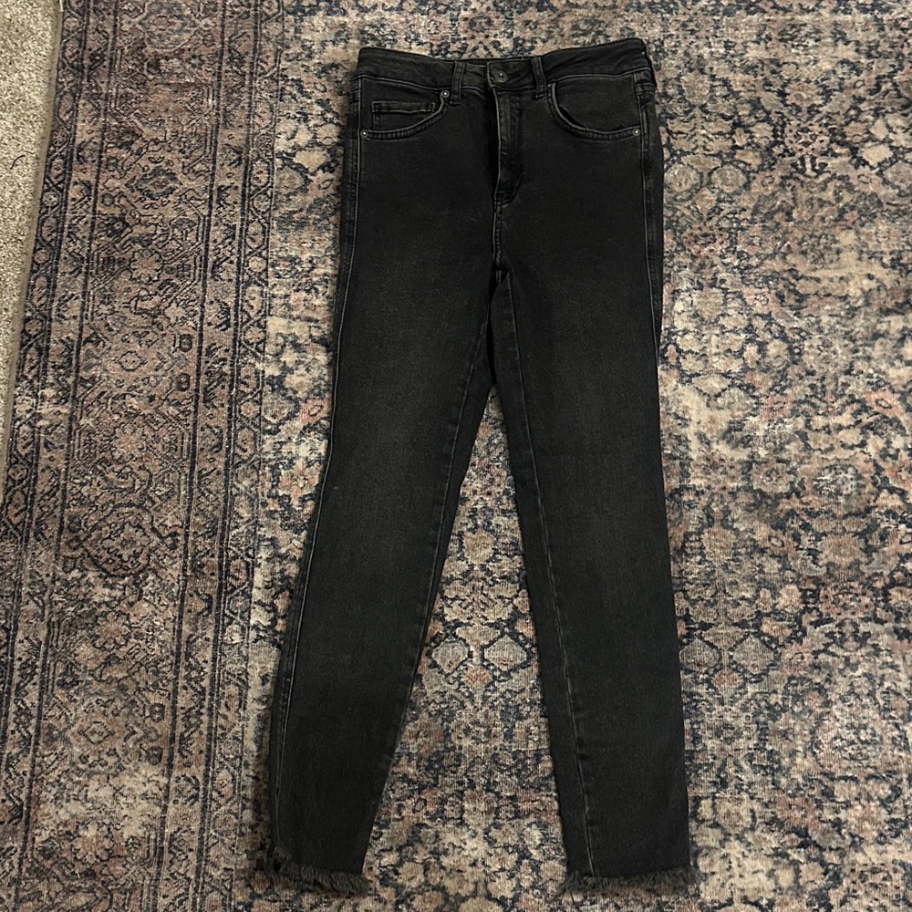 We The Free Black Skinny Jeans, 28
